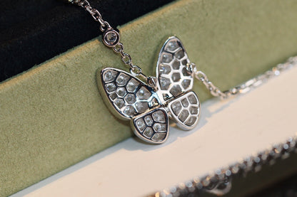 [Regal Gem]BUTTERFLY DIAMOND NECKLACE