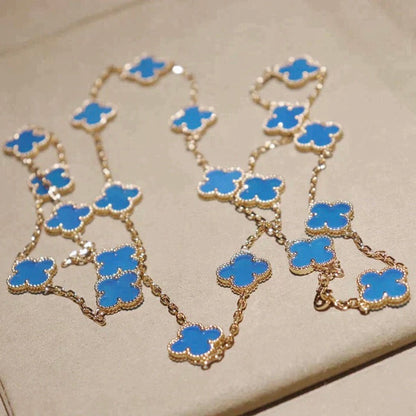 [Regal Gem]CLOVER 20 MOTIFS TURQUOISE GOLD