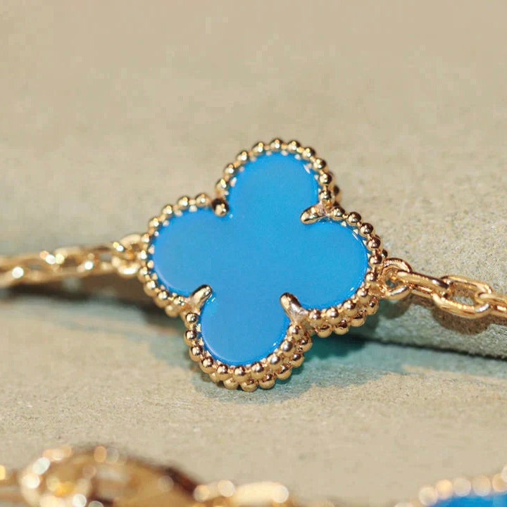 [Regal Gem]CLOVER 20 MOTIFS TURQUOISE GOLD