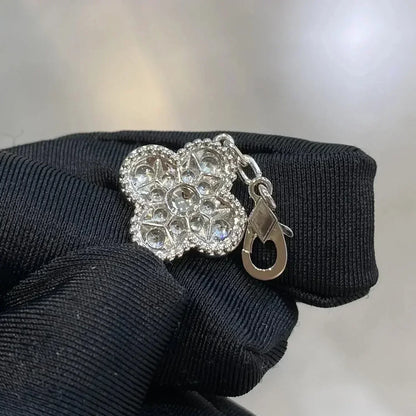 [Regal Gem] CLOVER 5 MOTIF FULL DIAMOND BRACELET COLLECTION