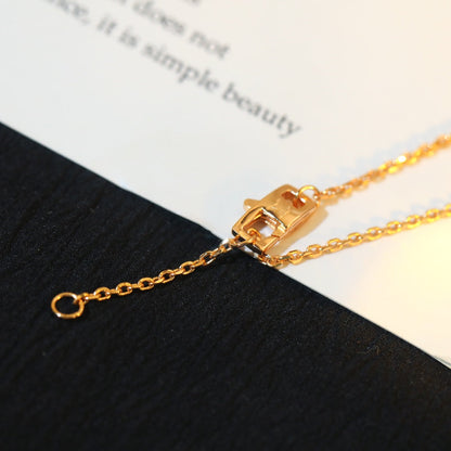 [Regal Gem]STAR AND SUN DIAMOND PINK GOLD NECKLACE