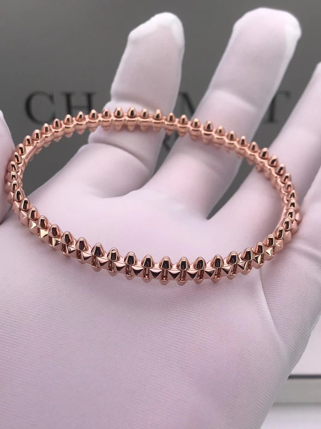[Regal Gem]CLASH PINK GOLD BRACELET