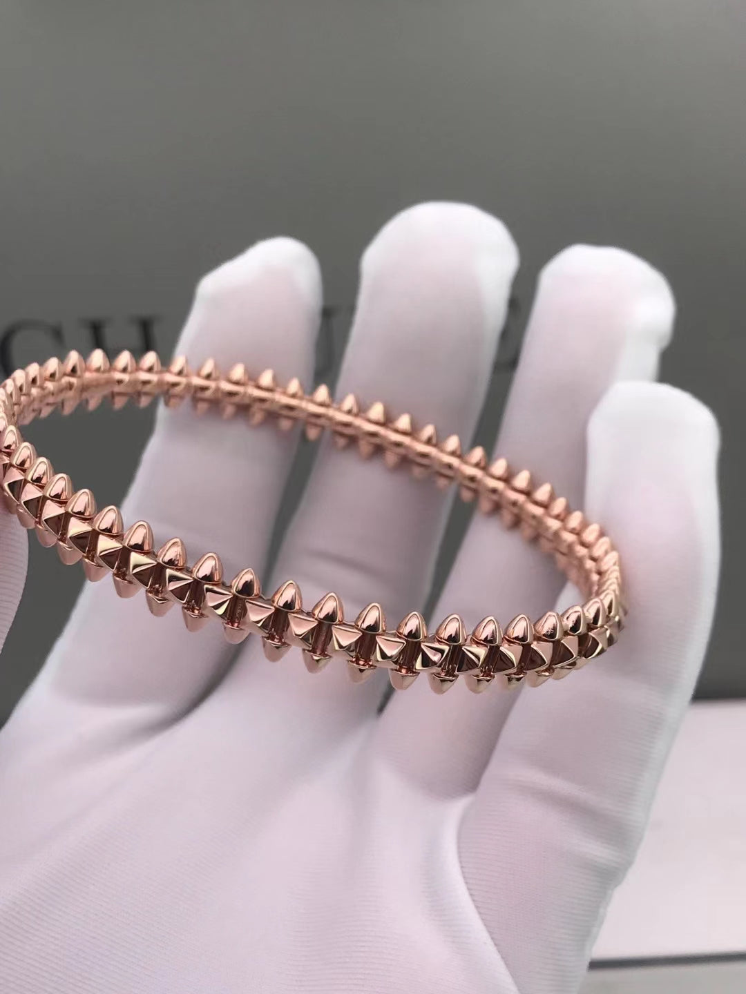 [Regal Gem]CLASH PINK GOLD BRACELET