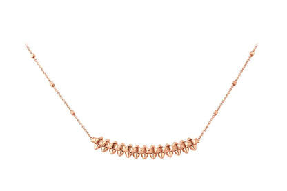[Regal Gem]CLASH PINK GOLD NECKLACE