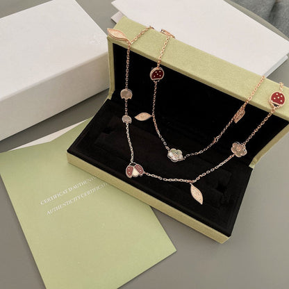 [Regal Gem]LUCKY SPRING 15 MOTIFS Regal Gem GOLD NECKLACE