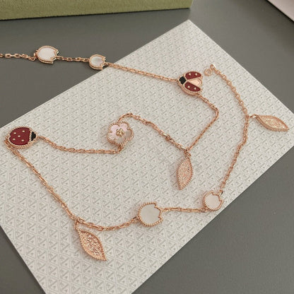 [Regal Gem]LUCKY SPRING 15 MOTIFS Regal Gem GOLD NECKLACE
