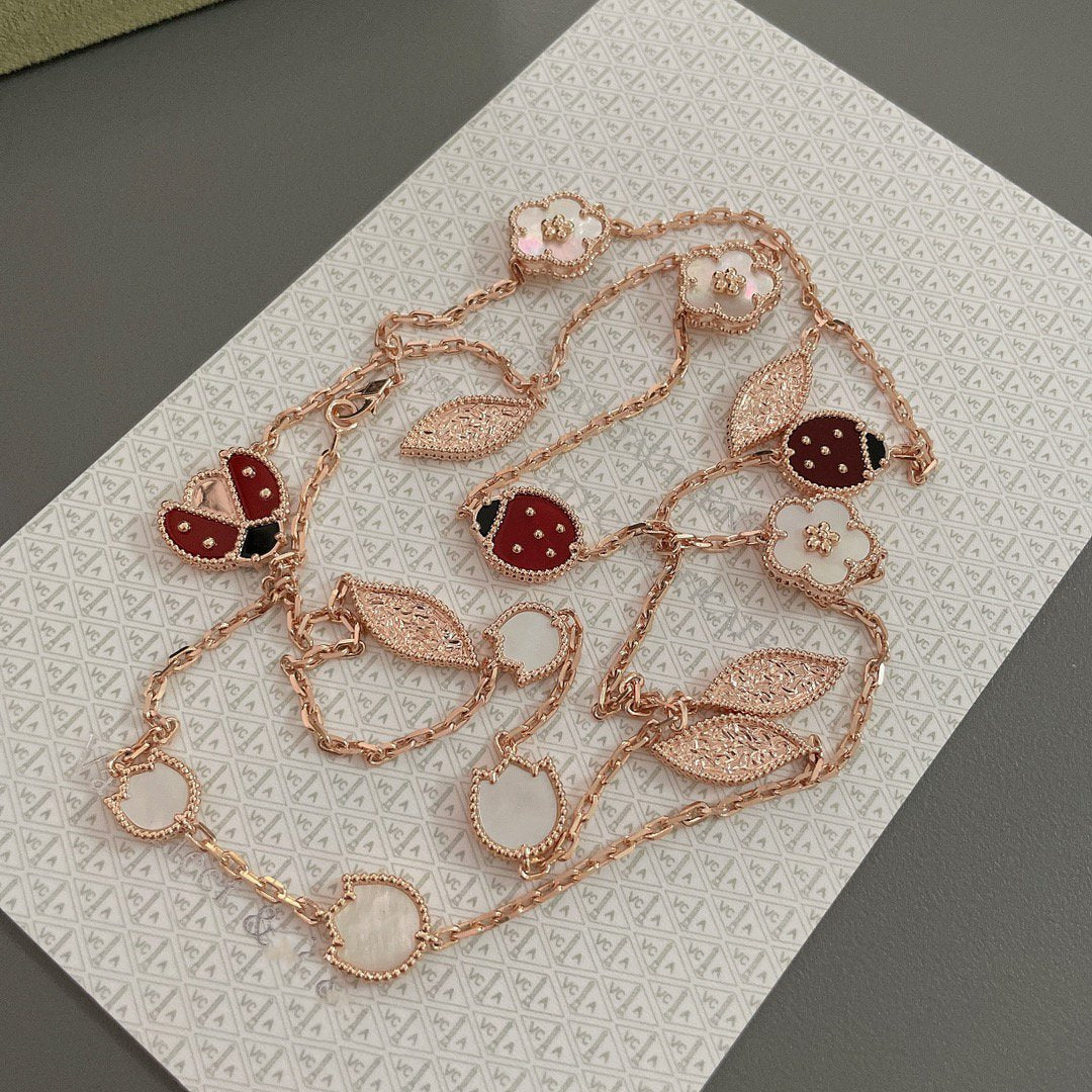 [Regal Gem]LUCKY SPRING 15 MOTIFS Regal Gem GOLD NECKLACE