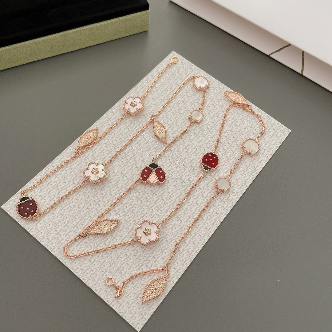 [Regal Gem]LUCKY SPRING 15 MOTIFS Regal Gem GOLD NECKLACE