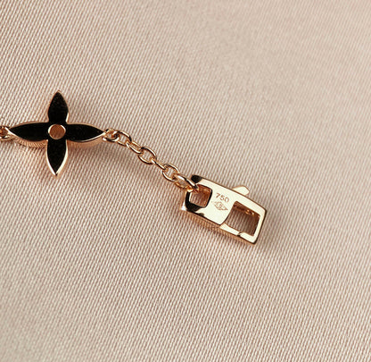 [Regal Gem]STAR AND SUN 7 MOTIFS GOLD BRACELET