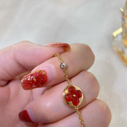 [Regal Gem]SUN PEDANT CARNELIAN BRACELET