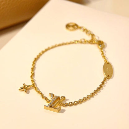 [Regal Gem]LOGO STAR MOTIF GOLD BRACELET