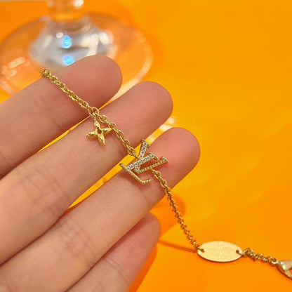 [Regal Gem]LOGO STAR MOTIF GOLD BRACELET