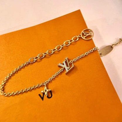 [Regal Gem]LOGO STAR MOTIF GOLD BRACELET