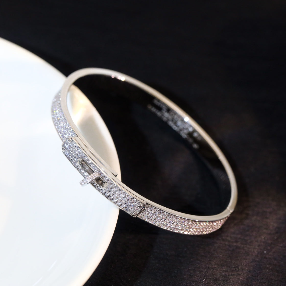 [Regal Gem]KELLY BRACELET DIAMOND PAVED