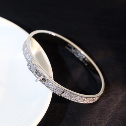 [Regal Gem]KELLY BRACELET DIAMOND PAVED