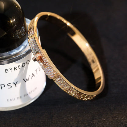 [Regal Gem]KELLY BRACELET DIAMOND PAVED