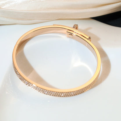 [Regal Gem]KELLY BRACELET DIAMOND PAVED