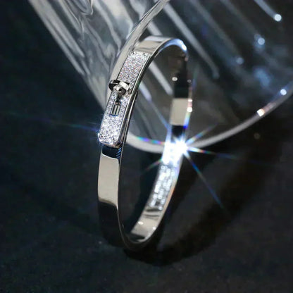 [Regal Gem]KELLY SILVER DIAMOND BRACELET