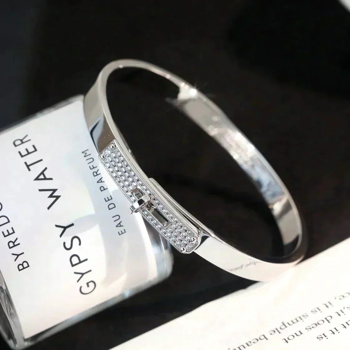 [Regal Gem]KELLY SILVER DIAMOND BRACELET