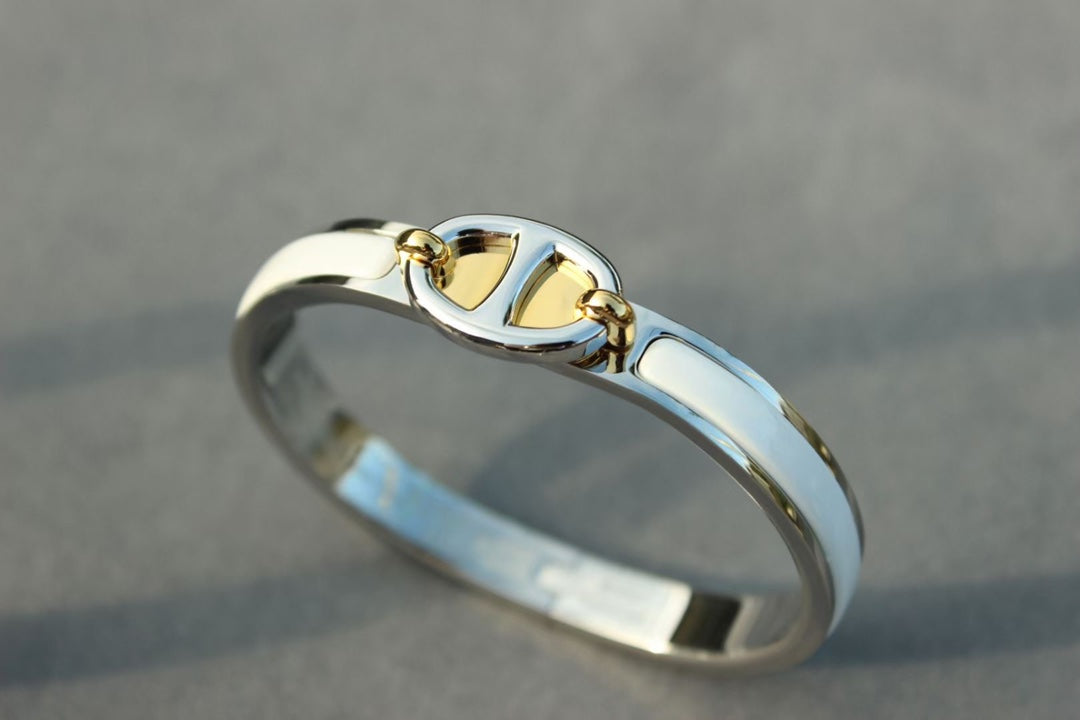 [Regal Gem]CLIC CHAINE SILVER BRACELET