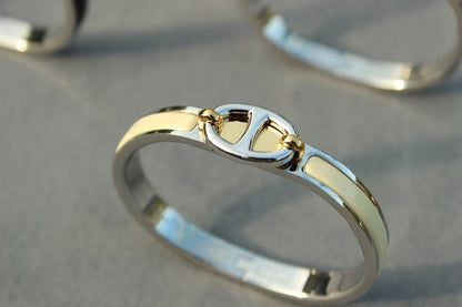 [Regal Gem]CLIC CHAINE SILVER BRACELET