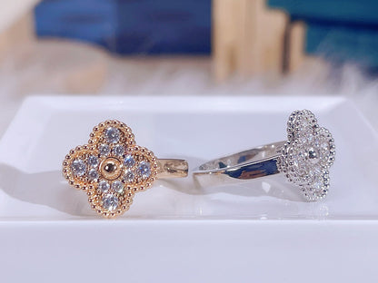 [Regal Gem]CLOVER DIAMOND RING