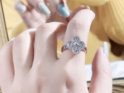 [Regal Gem]CLOVER DIAMOND RING