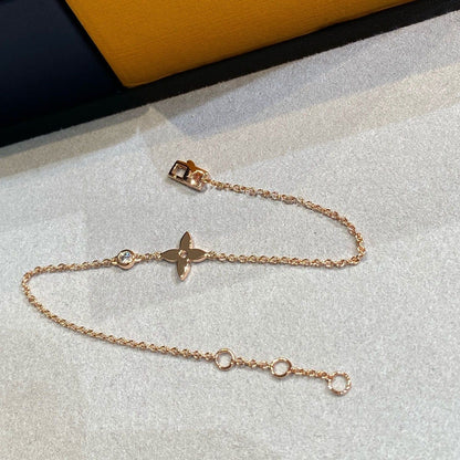 [Regal Gem]STAR DIAMOND PINK GOLD BRACELET
