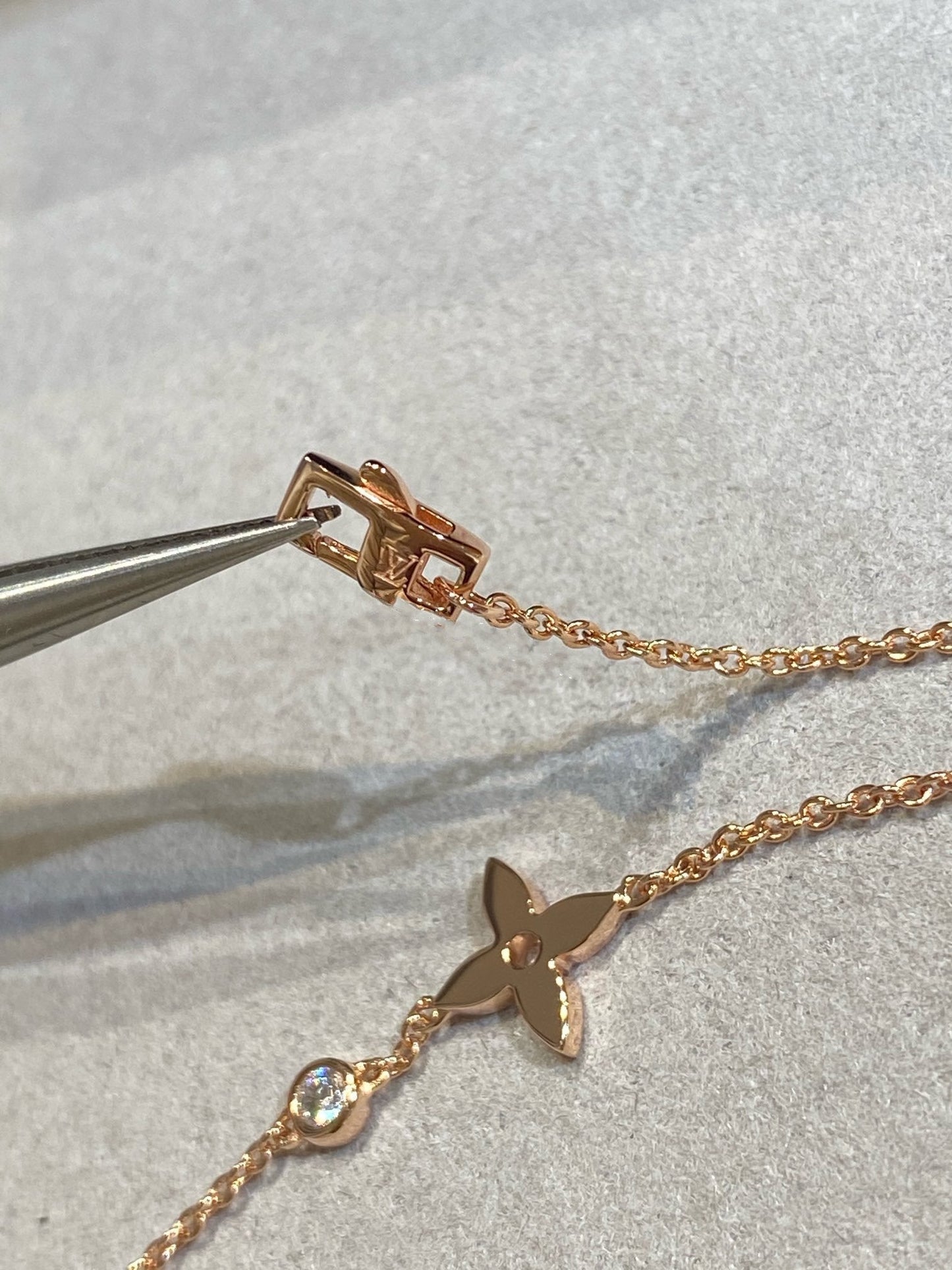[Regal Gem]STAR DIAMOND PINK GOLD BRACELET