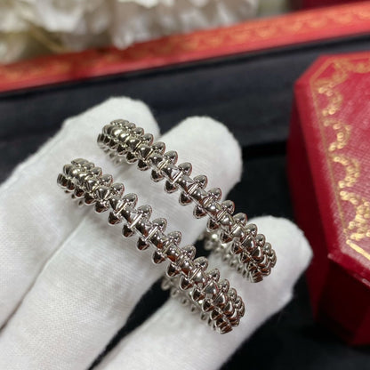 [Regal Gem]CLASH LARGE HOOP EARRINGS