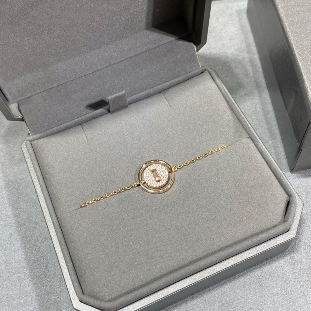 [Regal Gem]Demo MOVE DIAMOND PAVED BRACELET