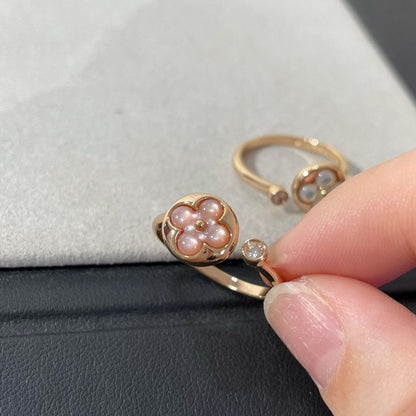 [Regal Gem]SUN 1 DIAMOND PINK MOP RING