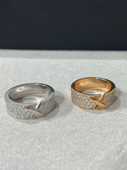 [Regal Gem]LIENS EVIDENCE  DIAMOND PAVED RING