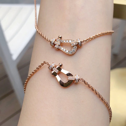 [Regal Gem]FORCE 10 PINK GOLD DIAMOND NECKLACE