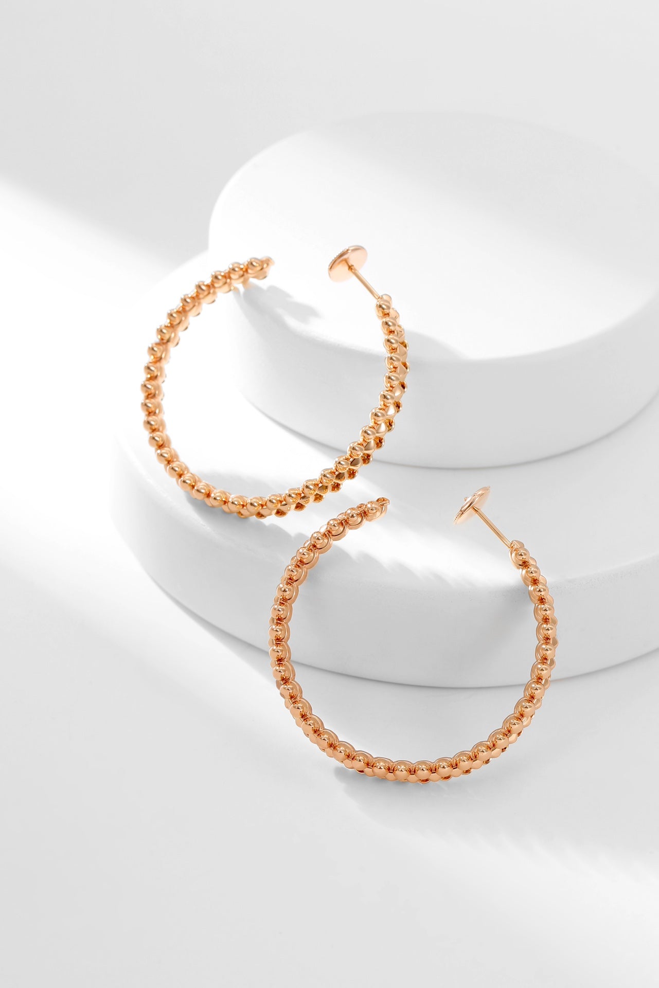 [Regal Gem]CLASH HOOP EARRINGS