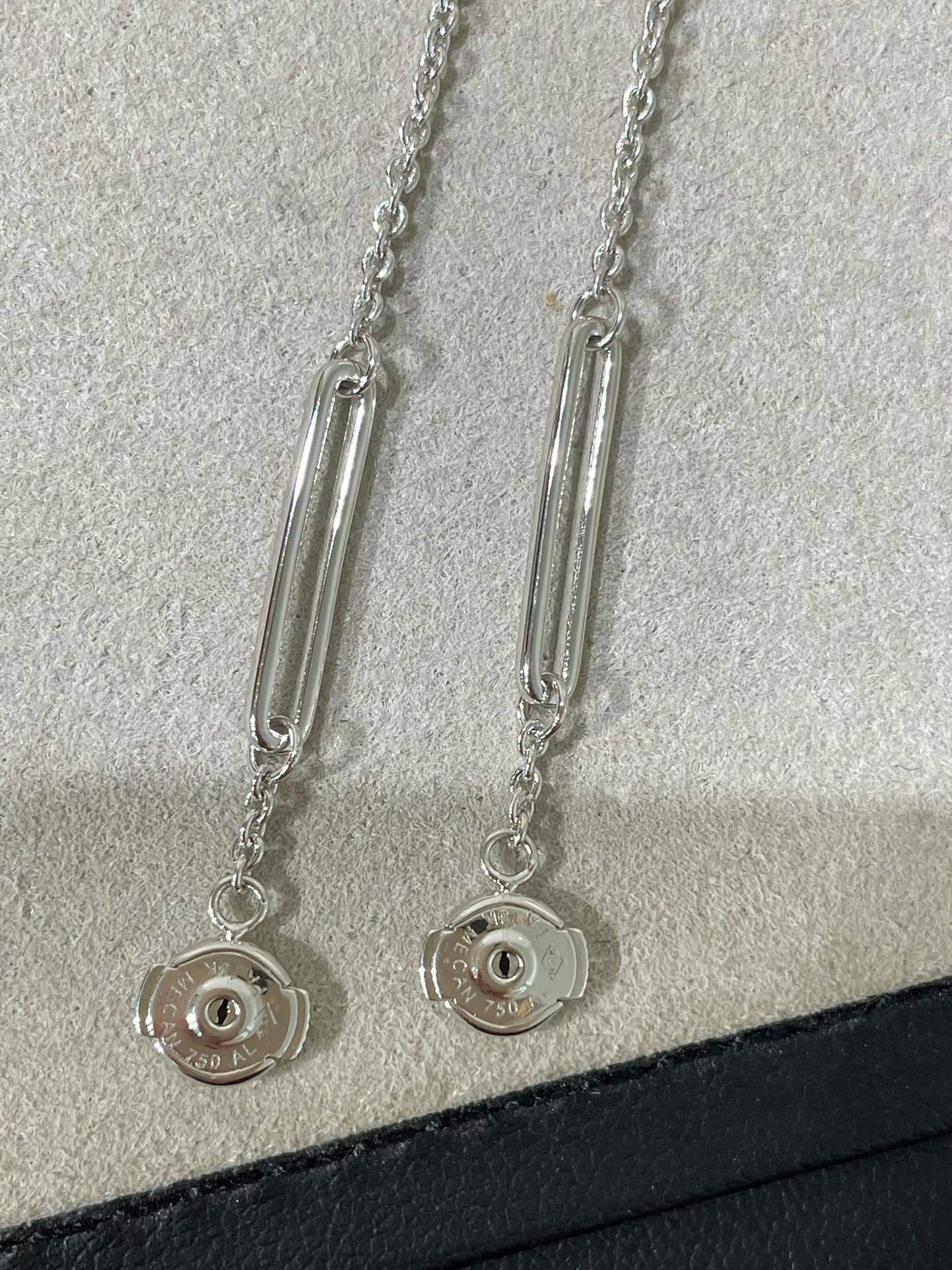 [Regal Gem]CHAINE CHAOS DIAMOND DROP EARRINGS