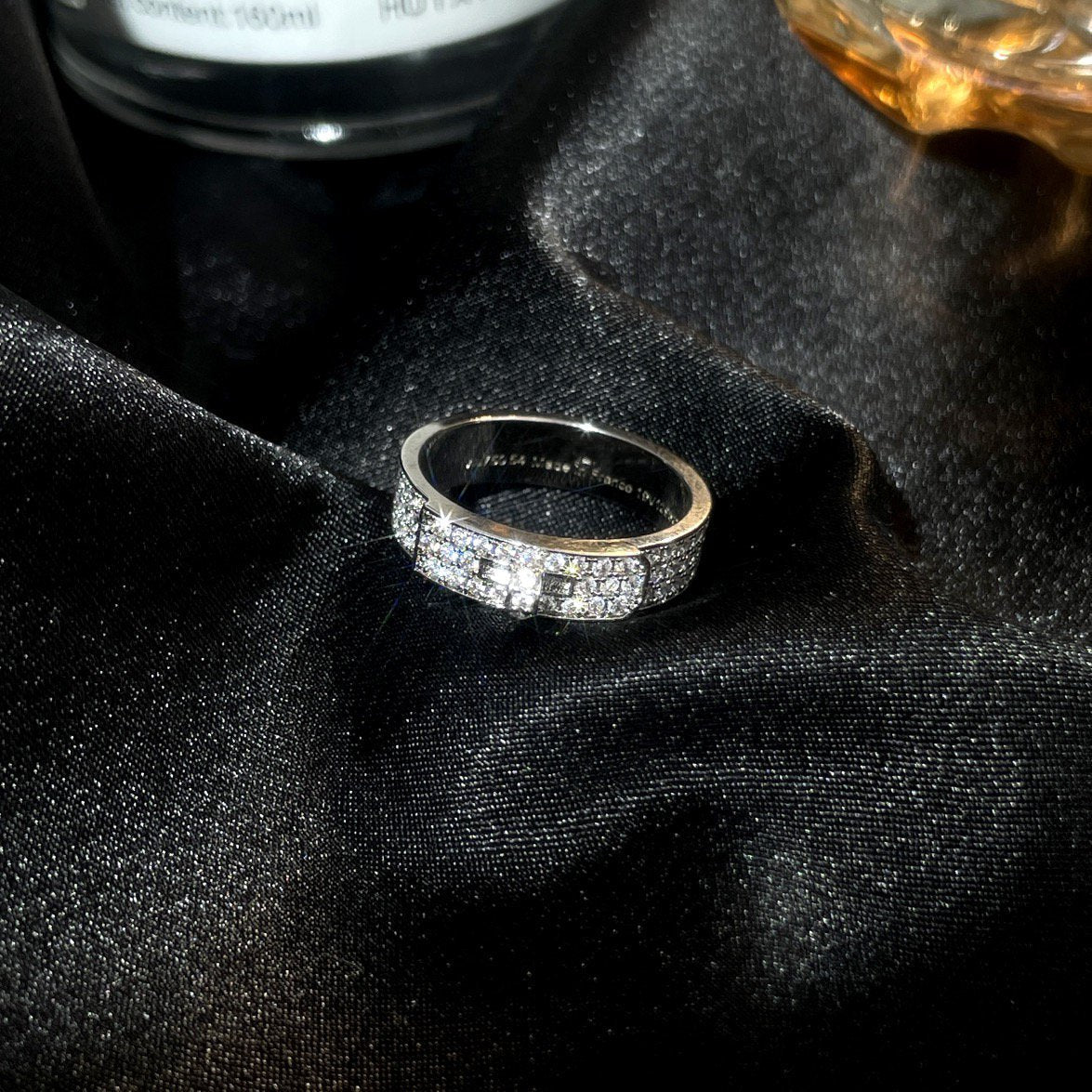 [Regal Gem]KELLY SILVER DIAMOND RING