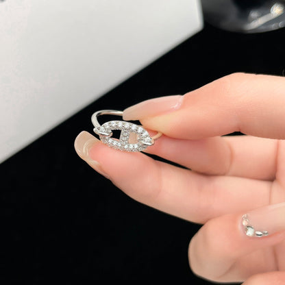 [Regal Gem]RONDE SMALL SILVER DIAMOND RING