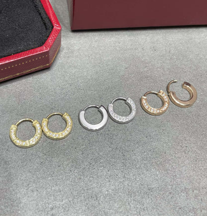 [Regal Gem]LOVE DIAMOND EARRINGS