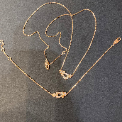 [Regal Gem]FORCE 10 DIAMOND PINK GOLD NECKLACE MINI MODEL