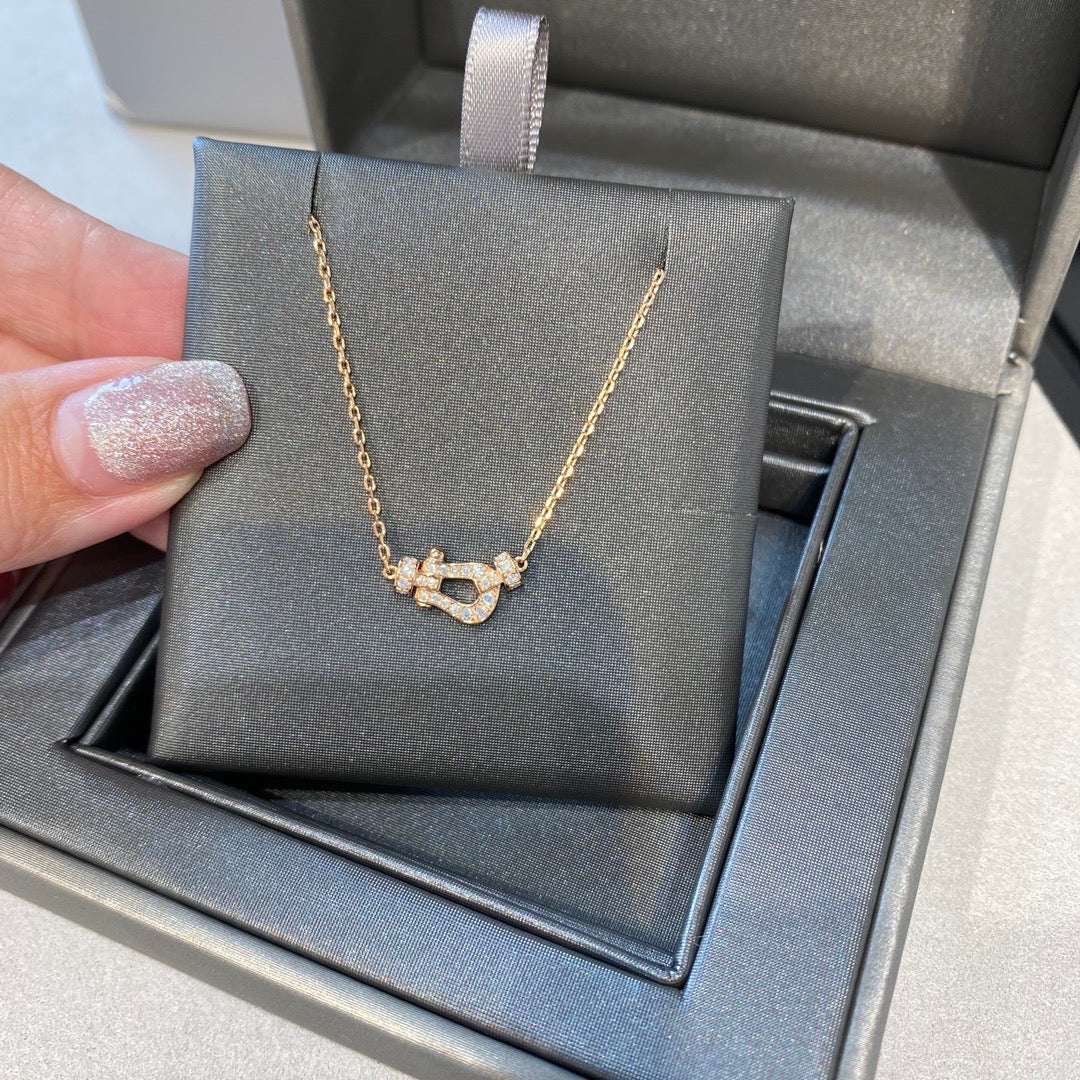 [Regal Gem]FORCE 10 DIAMOND PINK GOLD NECKLACE MINI MODEL