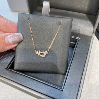 [Regal Gem]FORCE 10 DIAMOND PINK GOLD NECKLACE MINI MODEL