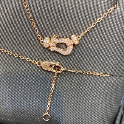 [Regal Gem]FORCE 10 DIAMOND PINK GOLD NECKLACE MINI MODEL