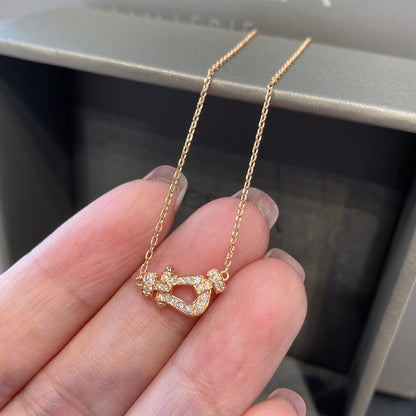 [Regal Gem]FORCE 10 DIAMOND PINK GOLD NECKLACE MINI MODEL
