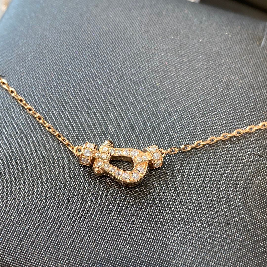 [Regal Gem]FORCE 10 DIAMOND PINK GOLD NECKLACE MINI MODEL