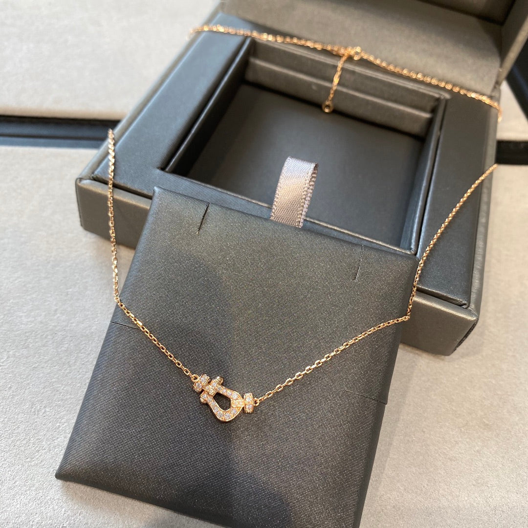 [Regal Gem]FORCE 10 DIAMOND PINK GOLD NECKLACE MINI MODEL