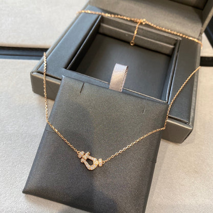 [Regal Gem]FORCE 10 DIAMOND PINK GOLD NECKLACE MINI MODEL