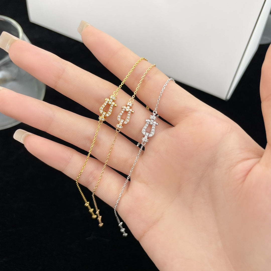 [Regal Gem]FORCE 10 FULL DIAMOND BUCKLE CHAIN LINK MINI MODEL