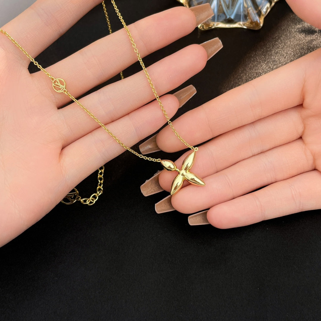 [Regal Gem]LOUISETTE GOLD NECKLACE