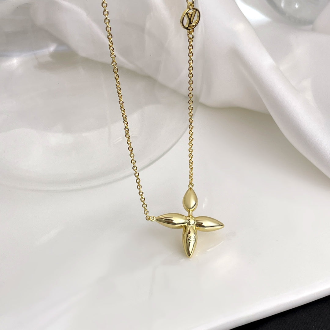[Regal Gem]LOUISETTE GOLD NECKLACE
